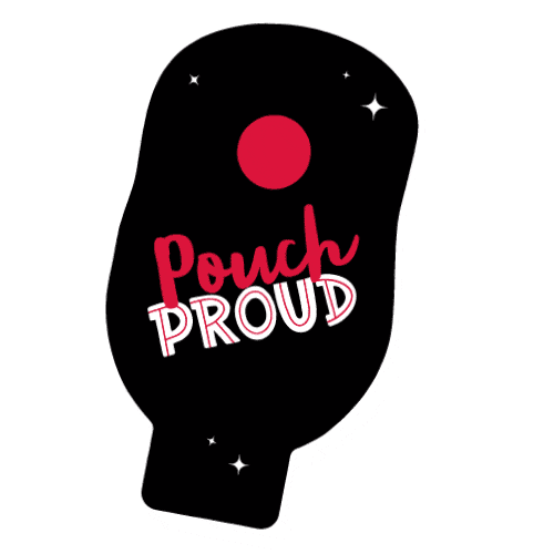 Animated social stickers: Pouch Proud