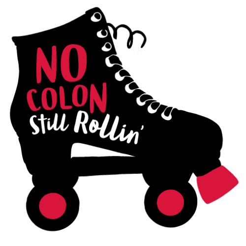 Animated social stickers: No Colon Still Rollin’