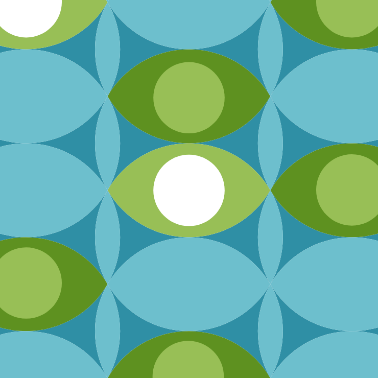 Abstract green and blue pattern.